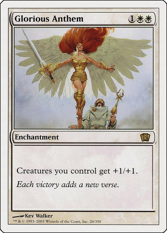 Image for Glorious Anthem (20) (8ED) - Magic: The Gathering
