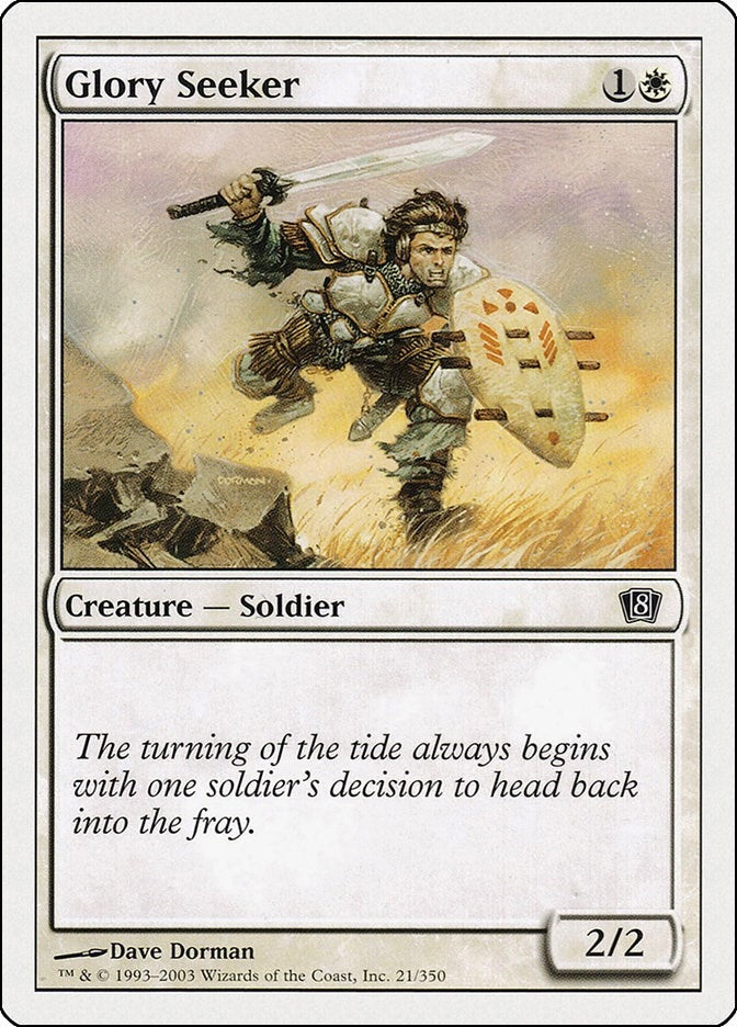 Image for Glory Seeker (21) (8ED) - Magic: The Gathering