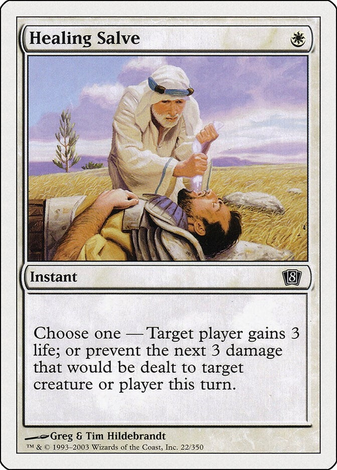 Image for Healing Salve (22) (8ED) - Magic: The Gathering