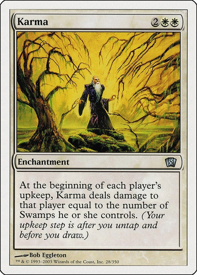 Image for Karma (28) (8ED) - Magic: The Gathering