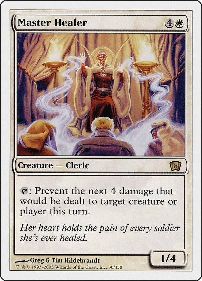 Image for Master Healer (30) (8ED) - Magic: The Gathering