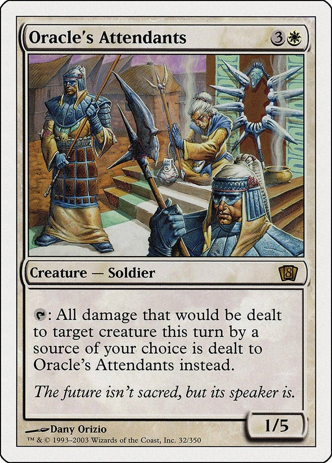Image for Oracle's Attendants (32) (8ED) - Magic: The Gathering