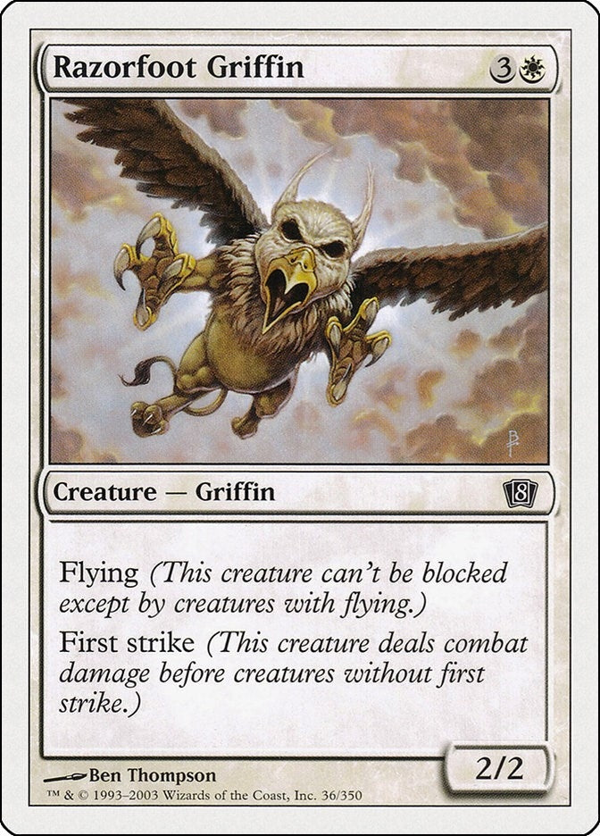 Image for Razorfoot Griffin (36) (8ED) - Magic: The Gathering