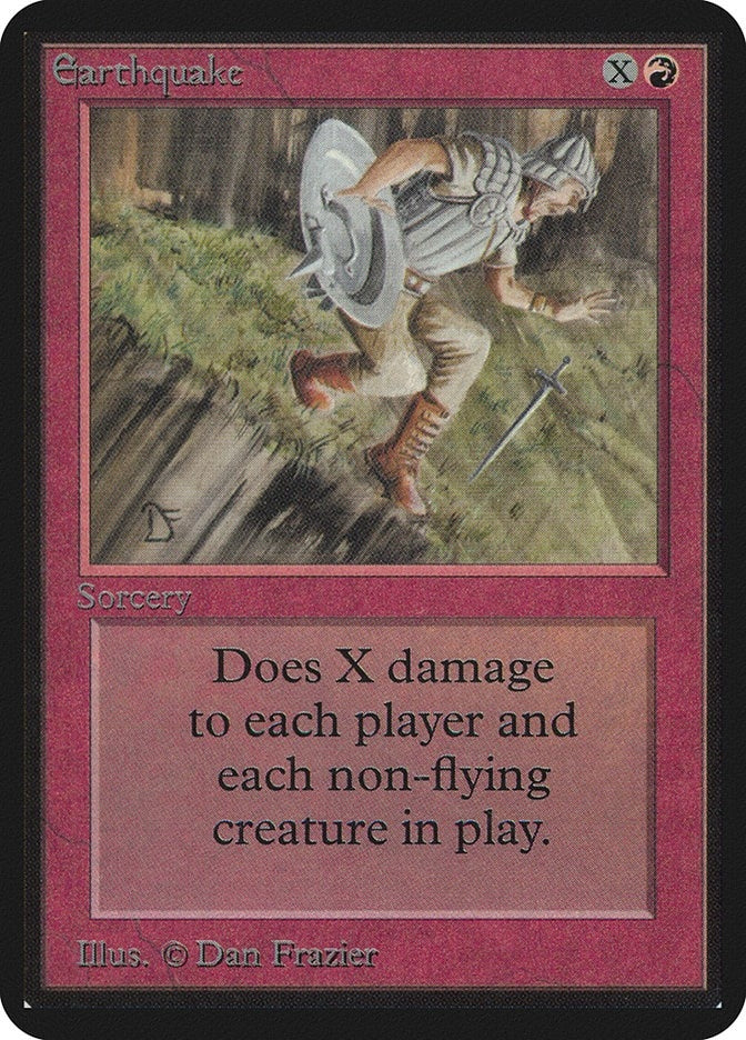 Image for Earthquake (LEA) - Magic: The Gathering