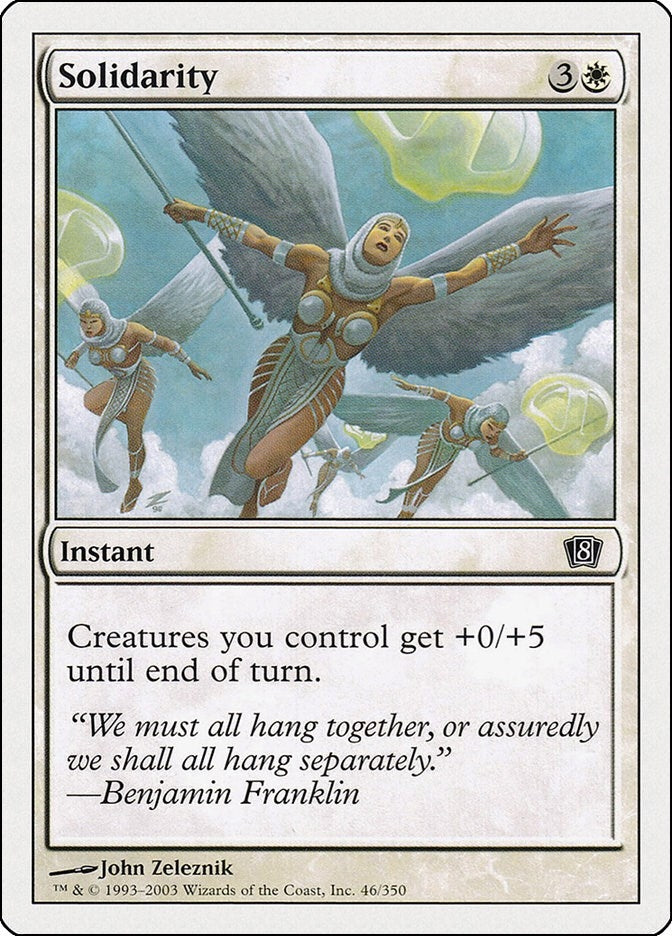 Image for Solidarity (46) (8ED) - Magic: The Gathering