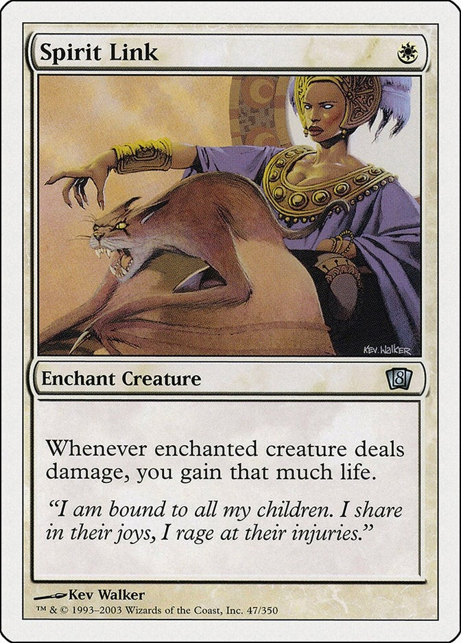Image for Spirit Link (47) (8ED) - Magic: The Gathering