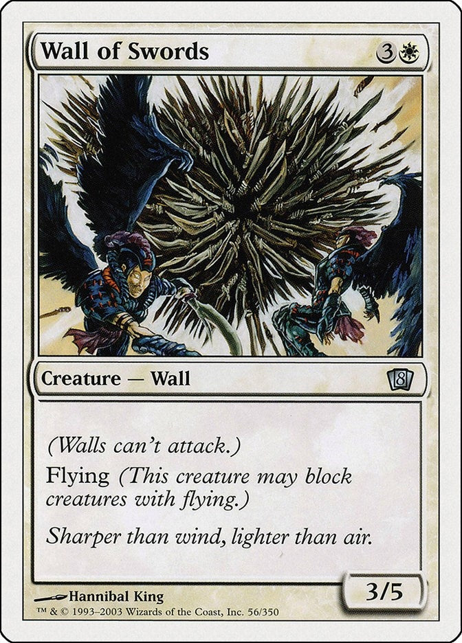 Image for Wall of Swords (56) (8ED) - Magic: The Gathering