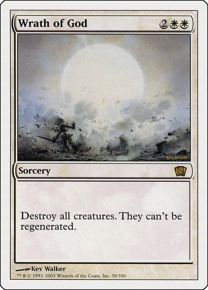 Image for Wrath of God (58) (8ED) - Magic: The Gathering