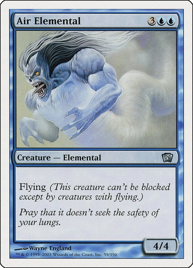 Image for Air Elemental (59) (8ED) - Magic: The Gathering