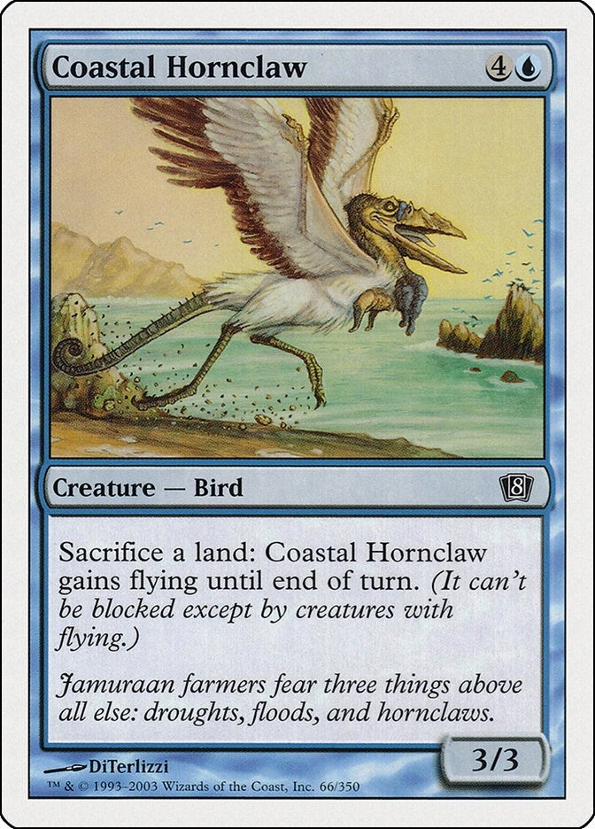Image for Coastal Hornclaw (66) (8ED) - Magic: The Gathering