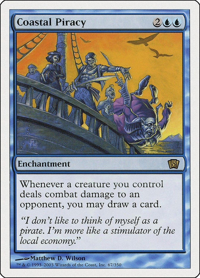 Image for Coastal Piracy (67) (8ED) - Magic: The Gathering