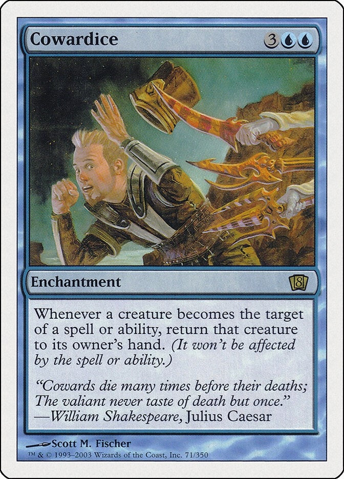 Image for Cowardice (71) (8ED) - Magic: The Gathering
