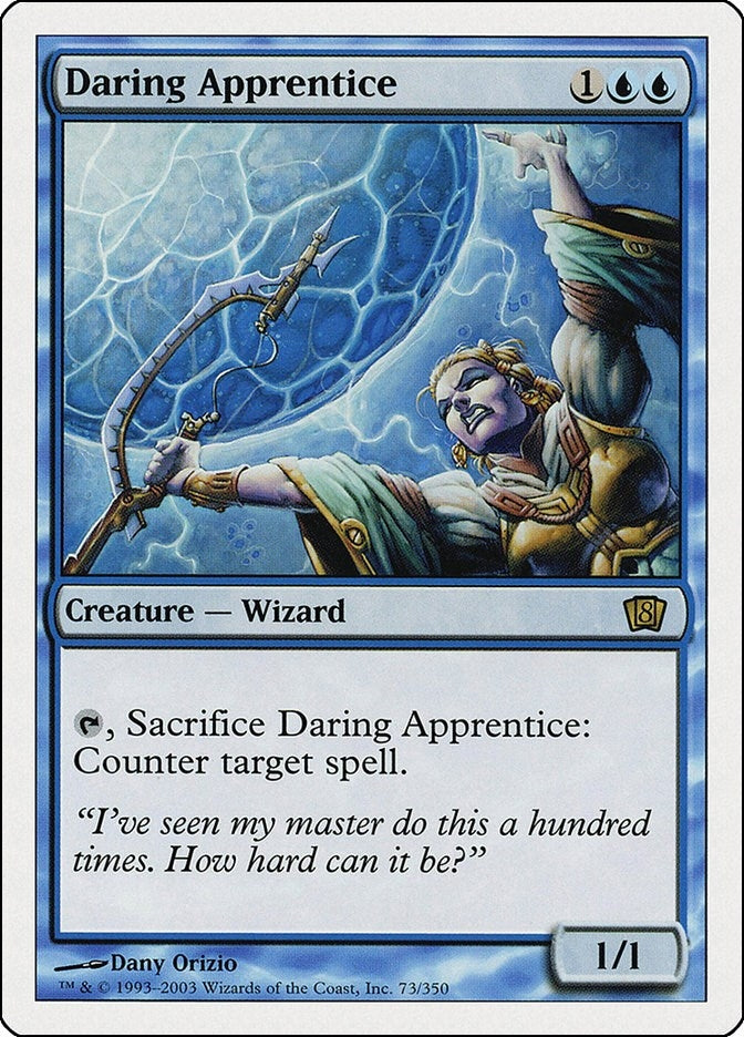 Image for Daring Apprentice (73) (8ED) - Magic: The Gathering