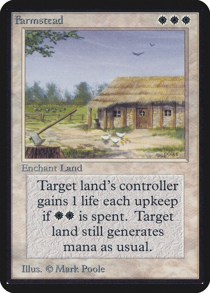 Image for Farmstead (LEA) - Magic: The Gathering