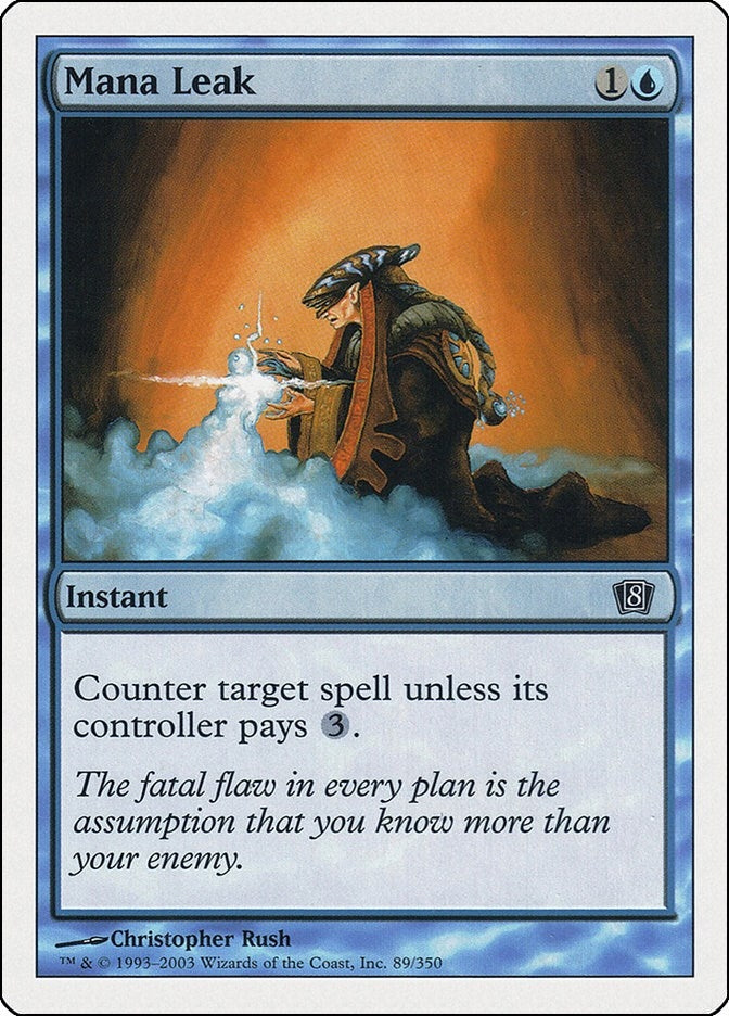 Image for Mana Leak (89) (8ED) - Magic: The Gathering