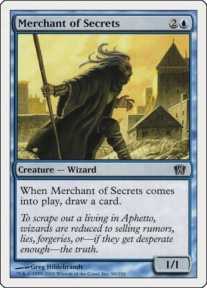 Image for Merchant of Secrets (90) (8ED) - Magic: The Gathering