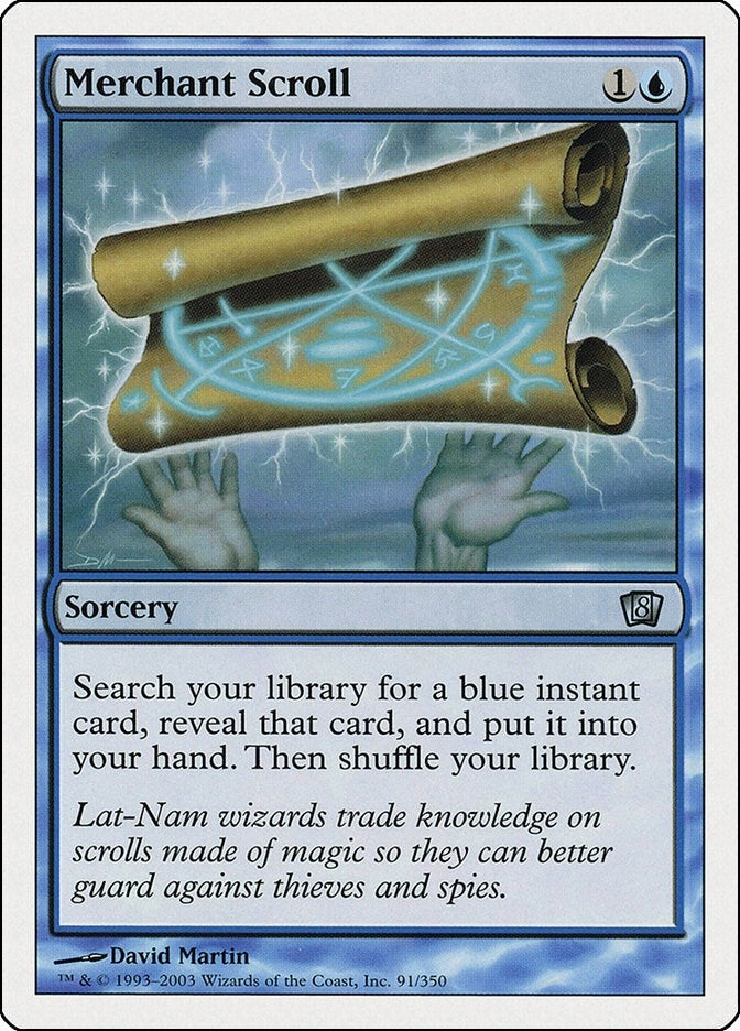Image for Merchant Scroll (91) (8ED) - Magic: The Gathering