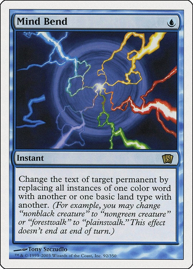 Image for Mind Bend (92) (8ED) - Magic: The Gathering