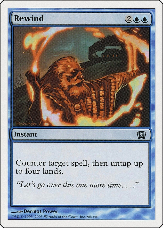 Image for Rewind (96) (8ED) - Magic: The Gathering