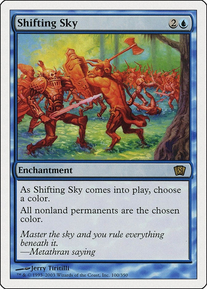 Image for Shifting Sky (100) (8ED) - Magic: The Gathering