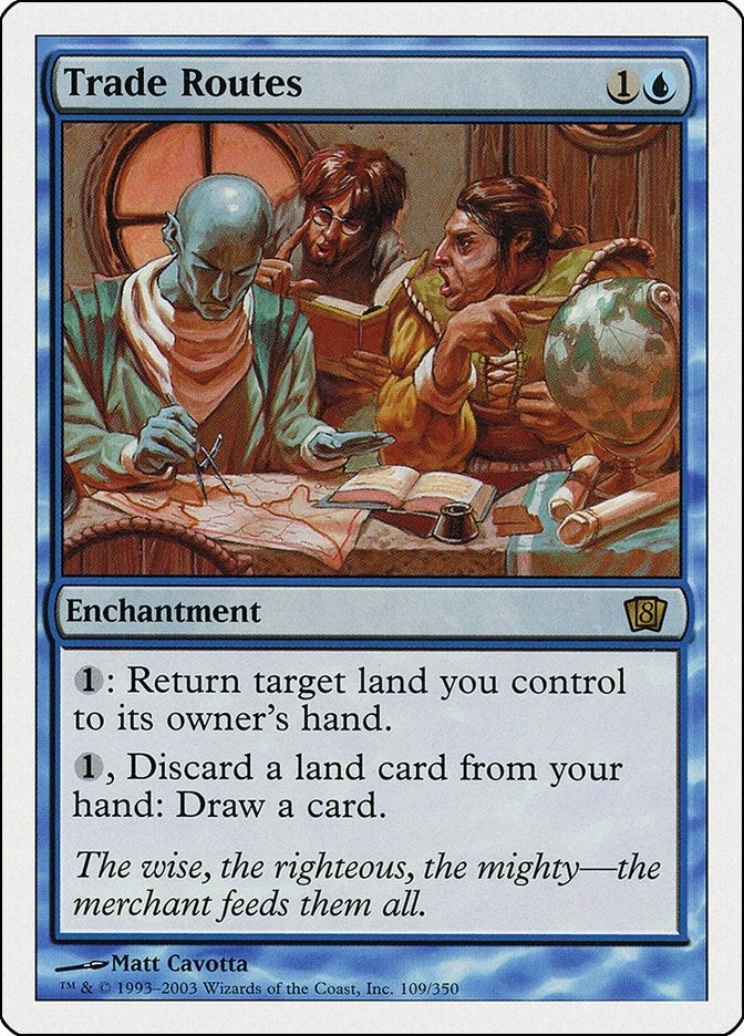 Image for Trade Routes (109) (8ED) - Magic: The Gathering