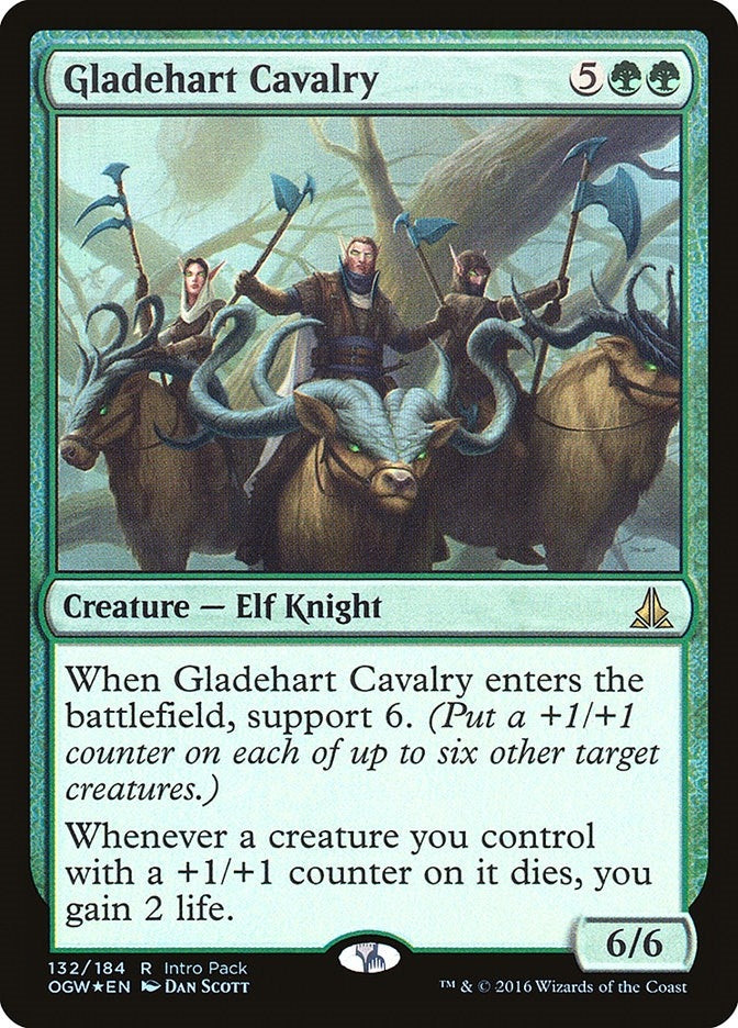 Image for Gladehart Cavalry (132) (UMP) - Magic: The Gathering