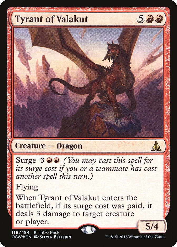 Image for Tyrant of Valakut (119) (UMP) - Magic: The Gathering