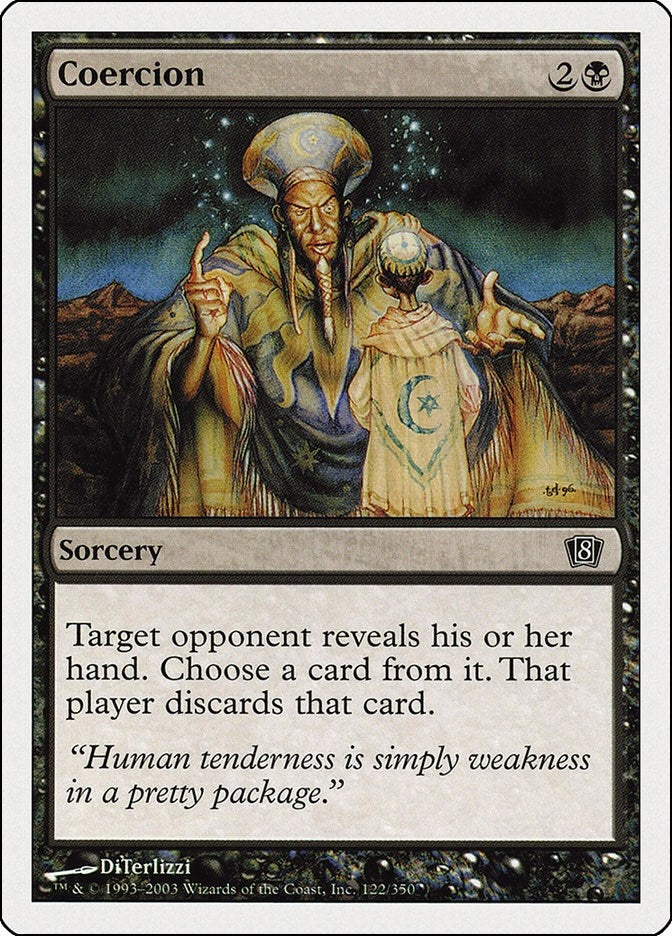 Image for Coercion (122) (8ED) - Magic: The Gathering