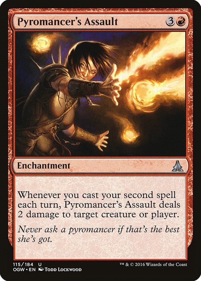 Pyromancer's Assault (115) (OGW)