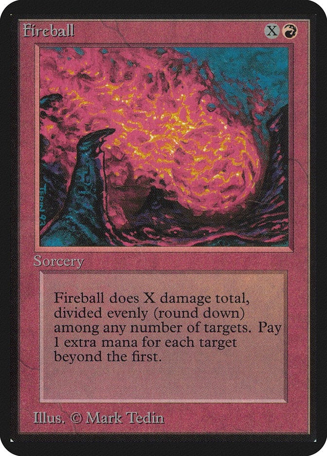 Image for Fireball (LEA) - Magic: The Gathering