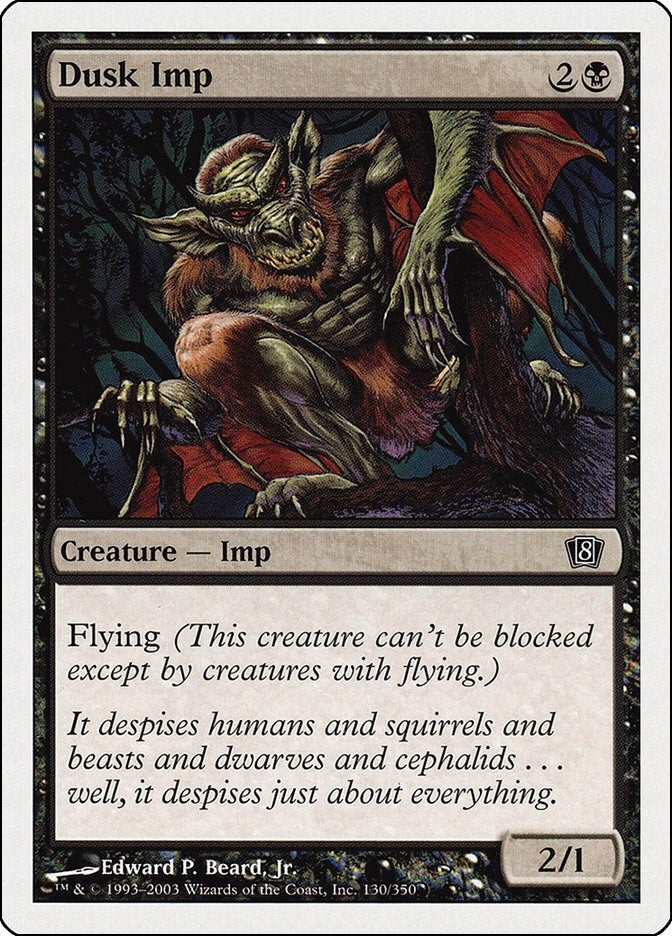 Image for Dusk Imp (130) (8ED) - Magic: The Gathering
