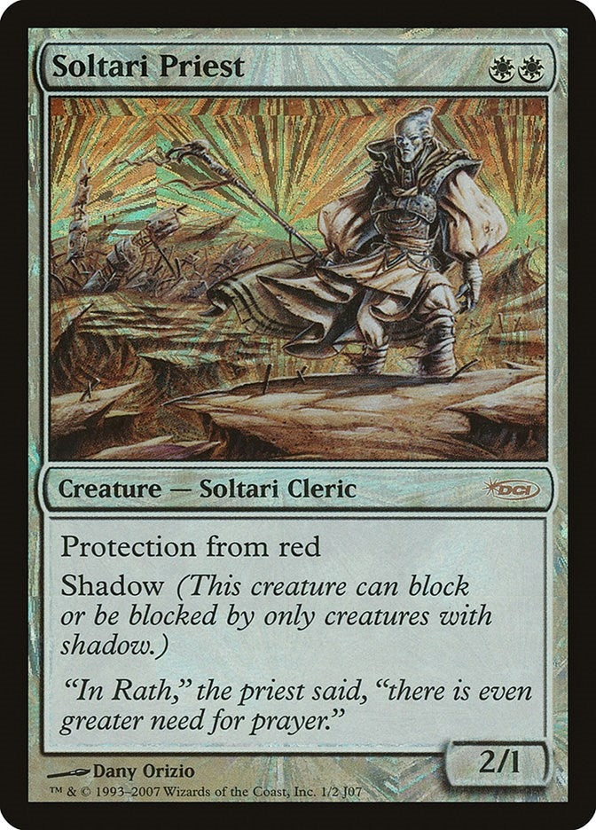Image for Soltari Priest (Scholarship Series) (1) (JSS) - Magic: The Gathering