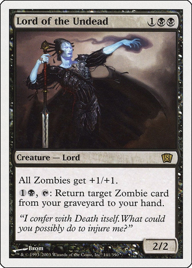 Image for Lord of the Undead (141) (8ED) - Magic: The Gathering