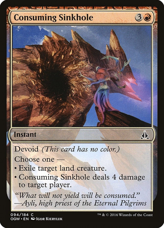 Consuming Sinkhole (94) (OGW)