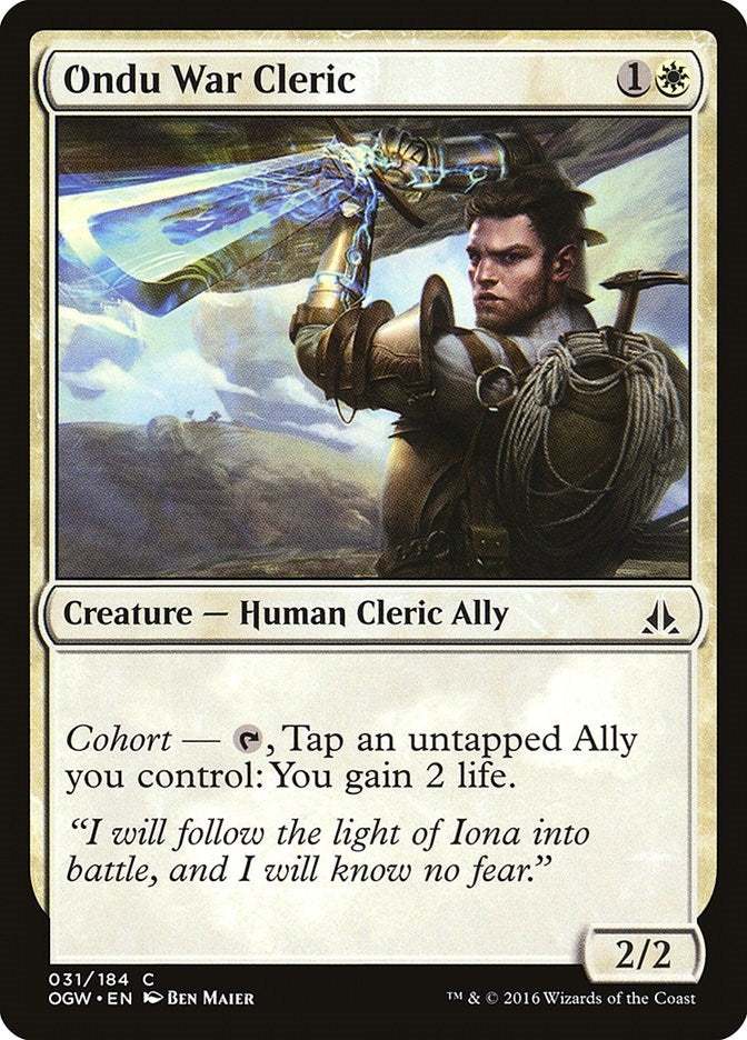 Ondu War Cleric (31) (OGW)
