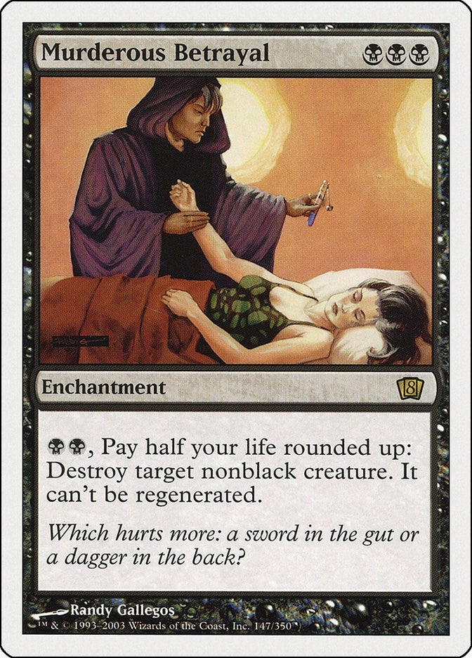 Image for Murderous Betrayal (147) (8ED) - Magic: The Gathering