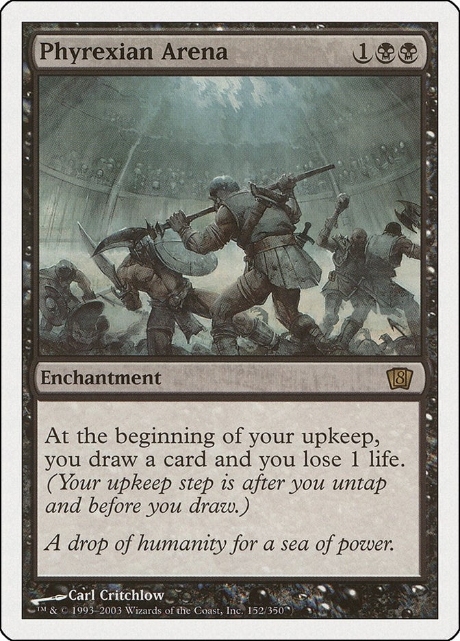 Image for Phyrexian Arena (152) (8ED) - Magic: The Gathering