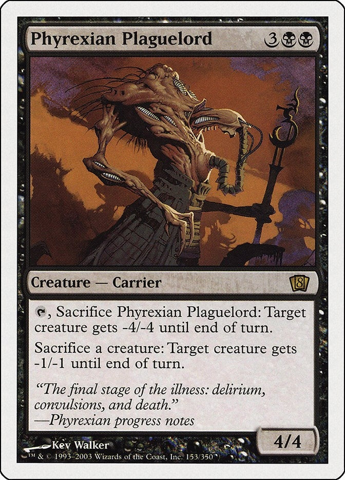 Image for Phyrexian Plaguelord (153) (8ED) - Magic: The Gathering