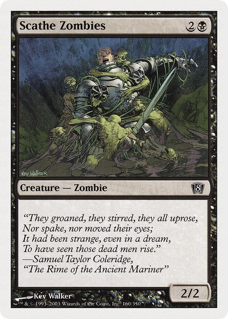 Image for Scathe Zombies (160) (8ED) - Magic: The Gathering