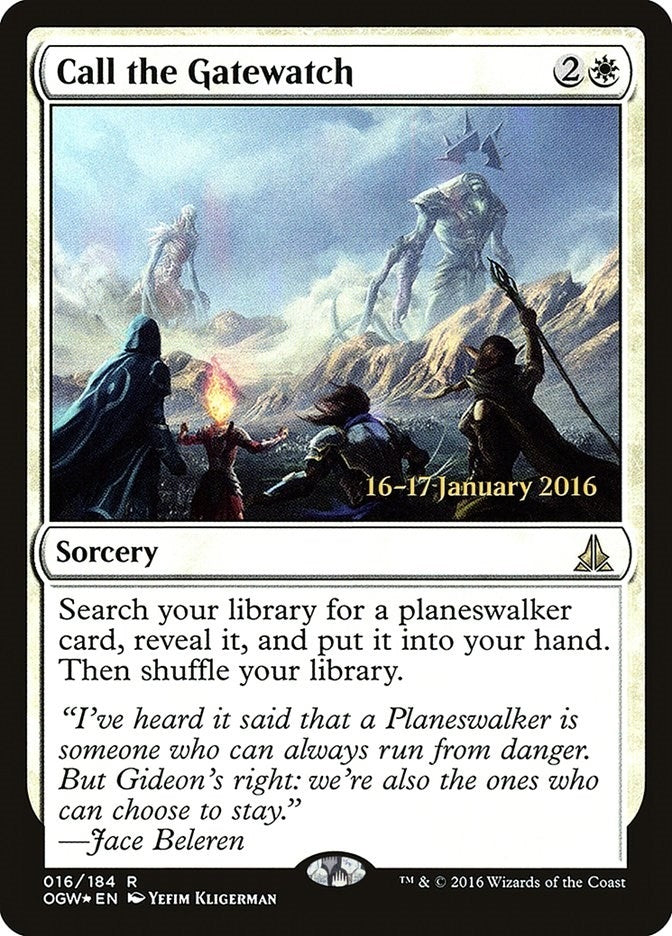 Image for Call the Gatewatch (16) (PRE) - Magic: The Gathering