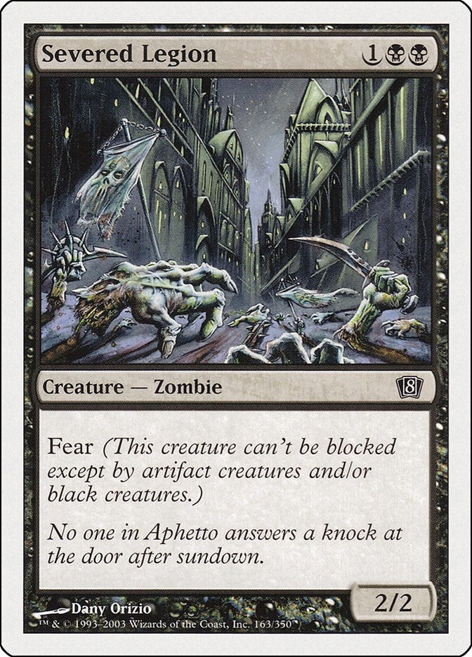 Image for Severed Legion (163) (8ED) - Magic: The Gathering