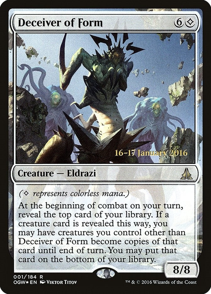 Image for Deceiver of Form (1) (PRE) - Magic: The Gathering