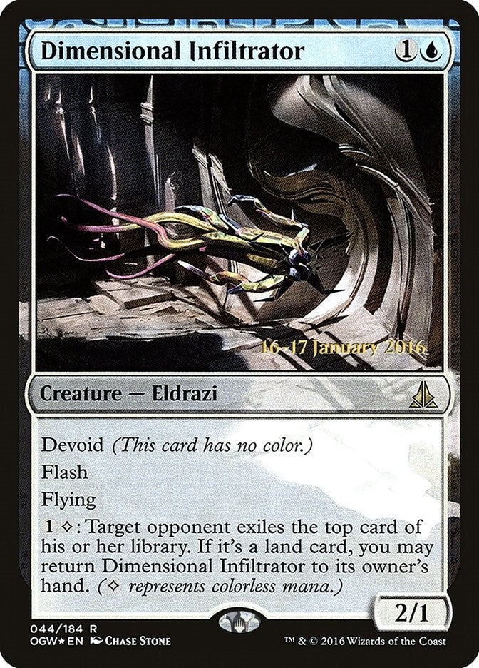 Image for Dimensional Infiltrator (44) (PRE) - Magic: The Gathering