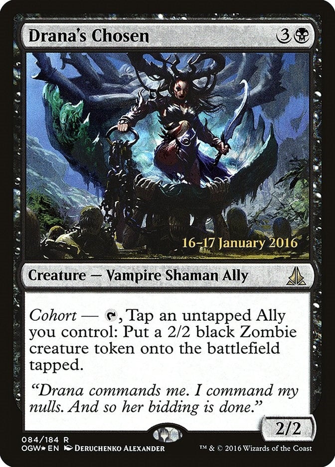 Image for Drana's Chosen (84) (PRE) - Magic: The Gathering