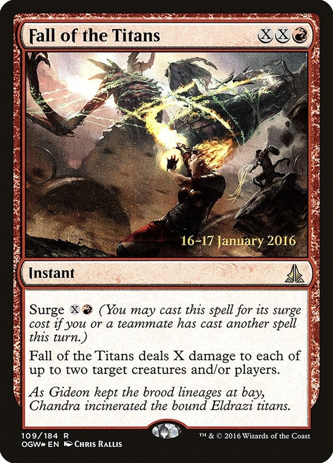 Image for Fall of the Titans (109) (PRE) - Magic: The Gathering