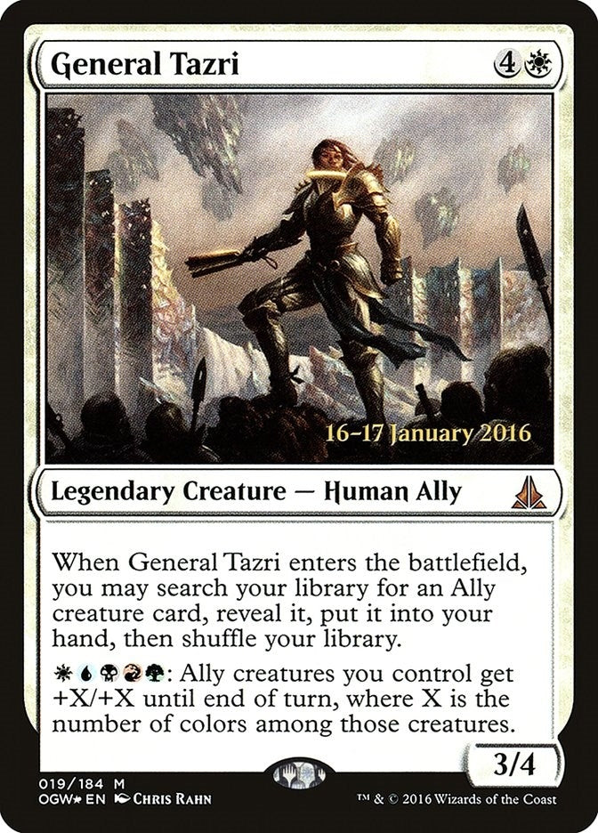 Image for General Tazri (19) (PRE) - Magic: The Gathering