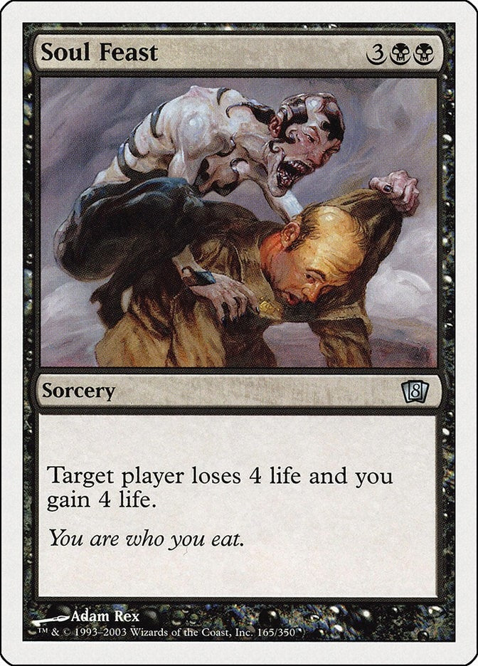 Image for Soul Feast (165) (8ED) - Magic: The Gathering
