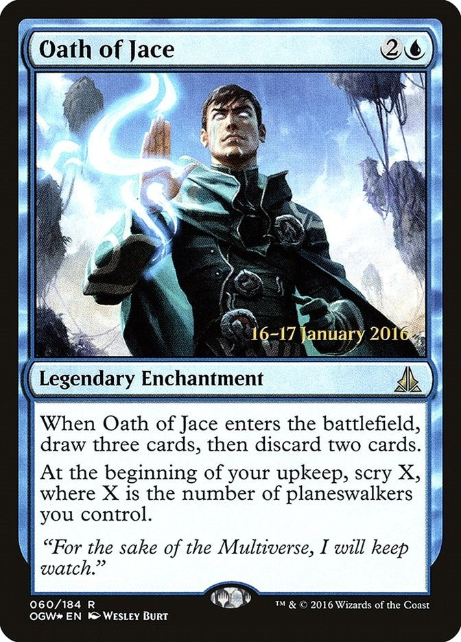 Image for Oath of Jace (60) (PRE) - Magic: The Gathering