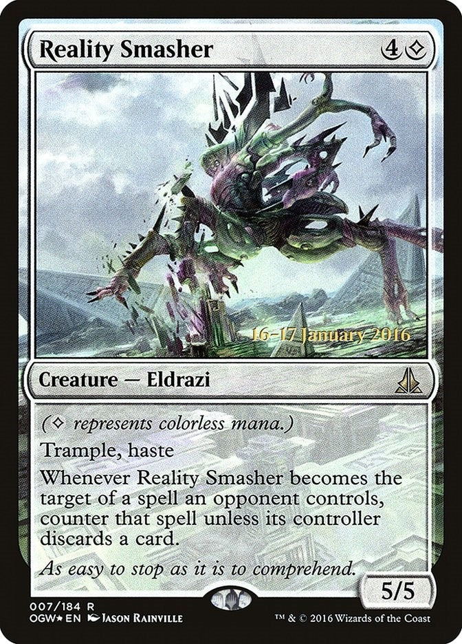 Image for Reality Smasher (7) (PRE) - Magic: The Gathering