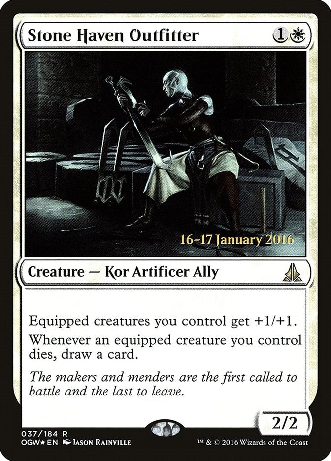 Image for Stone Haven Outfitter (37) (PRE) - Magic: The Gathering